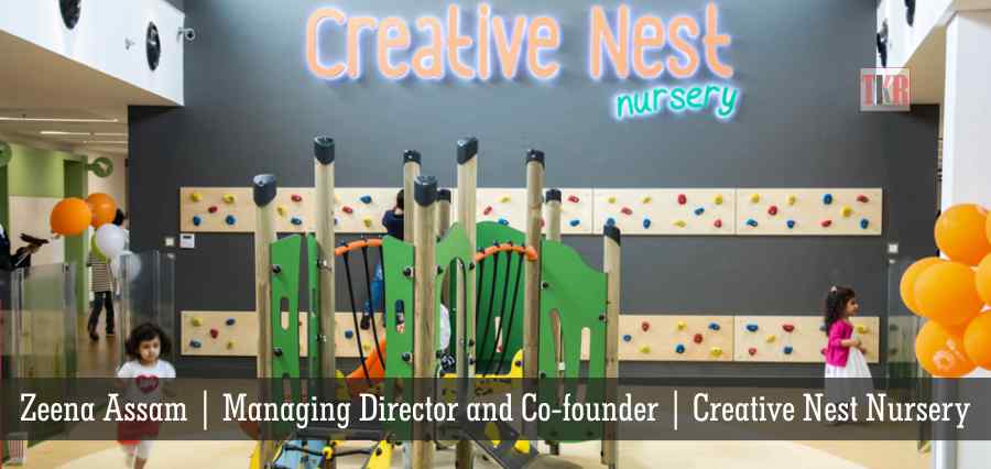 Zeena Assam, Managing Director and Co-founder, Creative Nest Nursery (cover page)