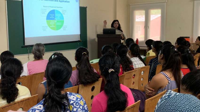 Mrida partners with Lady Irwin College for the National Nutrition Week | Educational News [ Education Magazine ]
