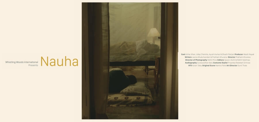 NAUHA, A SHORT FILM BY WHISTLING WOODS INTERNATIONAL SELECTED AT THE CANNES FILM FESTIVAL