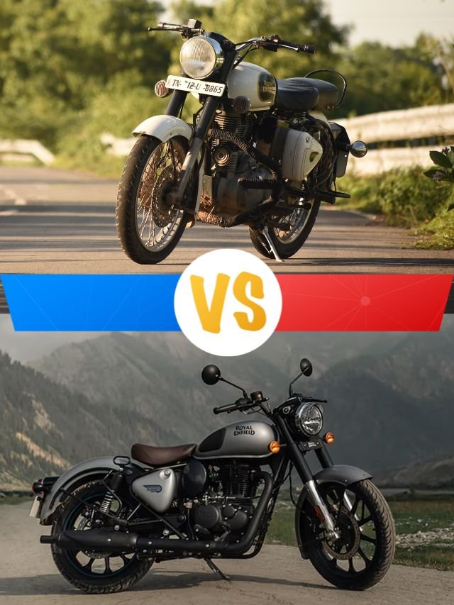 Comparing the Latest Royal Enfield Bullet with the Classic 350